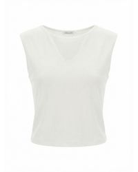 Patrizia Pepe - Cut-Out T-Shirt - Lyst