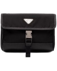 Prada - Re-Nylon And Saffiano Smartphone Case - Lyst