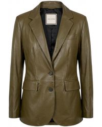 Tagliatore - 'Sophie' Leather Jacket - Lyst