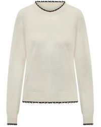 Pinko - Pull À Bords Francs - Lyst