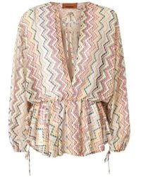 Missoni - Robe De Plage À Motif De Chevrons - Lyst