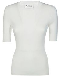 P.A.R.O.S.H. - Short Sleeve Sweater - Lyst