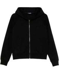 Max Mara - Cotton Zipped Hoodie - Lyst