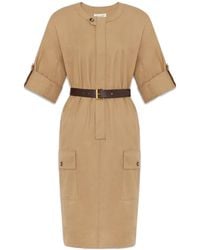 Saint Laurent - Midi Dresses - Lyst
