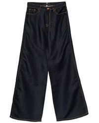 3x1 - 'The Silk Kat' Wide Leg Pants - Lyst