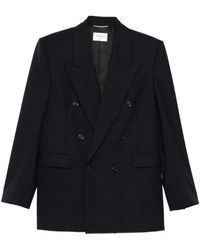 Saint Laurent - Blazer Doppiopetto - Lyst
