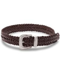 KATE CATE - 'Tex Mex' Braided Belt - Lyst