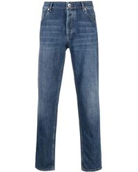 Brunello Cucinelli - Traditional Fit Denim Jeans - Lyst