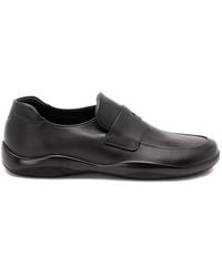 Prada - Toblach Leather Loafers - Lyst
