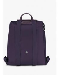 Longchamp - `Le Pliage Green` Medium Backpack - Lyst