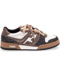 Fendi - 'Match Mix' Sneakers - Lyst