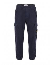Stone Island - Wool Nylon Flannel-Tc Pants - Lyst