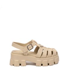 Prada Flat sandals for Women | Online Sale up to 72% off | Lyst
