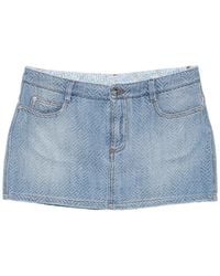 Ermanno Scervino - Denim Skirt - Lyst