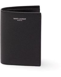 Saint Laurent - Paris Credit Card Wallet - Lyst