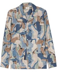 Altea - `Luke` Camuflage Print Shirt - Lyst