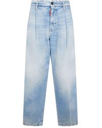 DSquared² - One Pleat Denim Pants - Lyst