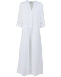 Peserico - Midi Dress - Lyst