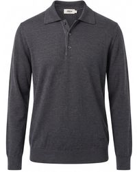 Altea - Long Sleeve Polo-Neck Sweater - Lyst