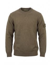 Stone Island - Winter Cotton S.I. Ghost Sweater - Lyst