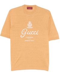 Gucci - Short Sleeve Crew-Neck Sweater - Lyst