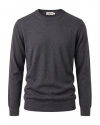Altea - Long Sleeve Crew-Neck Sweater - Lyst
