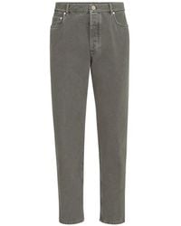 Brunello Cucinelli - Dyed Denim Pants - Lyst