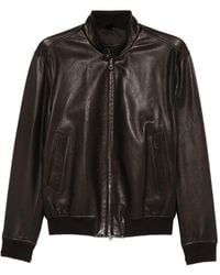 Tagliatore - Leather Jacket - Lyst
