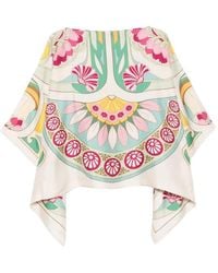 La DoubleJ - Blouse À Fleurs Imprimées - Lyst