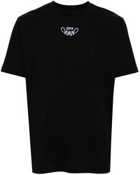Off-White c/o Virgil Abloh - Off- Bandana Arrow Skate Cotton T-Shirt - Lyst