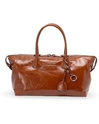 Miu Miu - Shiny Leather Bag - Lyst