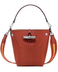 Longchamp - `Roseau Box` Extra Small Bucket Bag - Lyst
