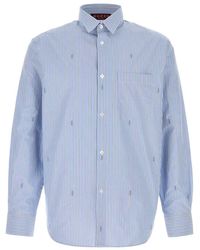Gucci - 'Gg' Regular Shirt - Lyst