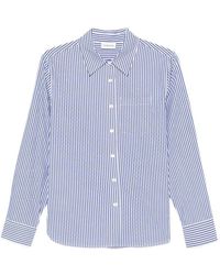 P.A.R.O.S.H. - Striped Embellished Shirt - Lyst