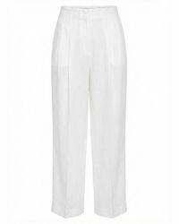 120% Lino - Pants - Lyst