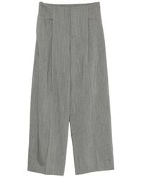 Alberta Ferretti - Tailoring Pants - Lyst