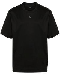 Fendi - `Ff Metal` T-Shirt - Lyst