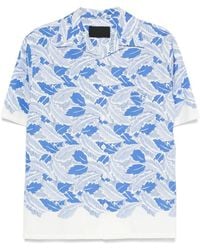 Prada - Cotton Printed Shirt - Lyst