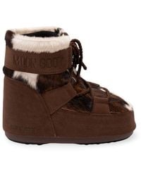 Moon Boot - 'Icon Low Archive 1985 Cow' Boots - Lyst