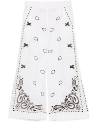 P.A.R.O.S.H. - Embroidery Trousers - Lyst
