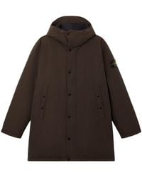Stone Island - Micro Twill Long Parka - Lyst