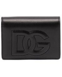 Dolce & Gabbana - `Dg` Logo Continental Wallet - Lyst