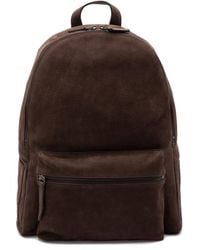 Orciani - 'Nabucco' Leather Backpack - Lyst