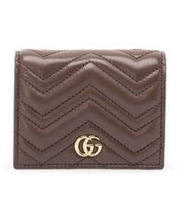 Gucci - 'Gg Marmont' Cardcase - Lyst