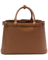 Prada - Medium ` Buckle` Leather Handbag - Lyst