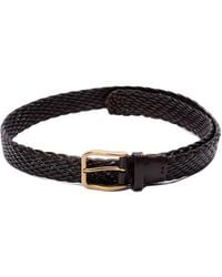 Brunello Cucinelli - Calfskin Belt - Lyst