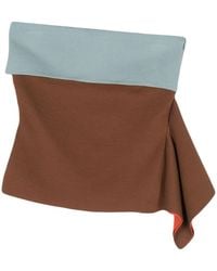 Fendi - Stretch Wool Blend Top - Lyst