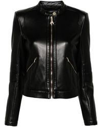 Patrizia Pepe - Panelled Faux-leather Jacket - Lyst