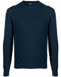 Drumohr - Long Sleeves Round Neck Sweater By - Lyst
