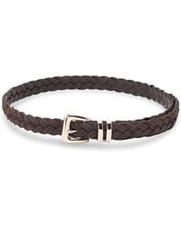 Brunello Cucinelli - Calfskin Belt - Lyst